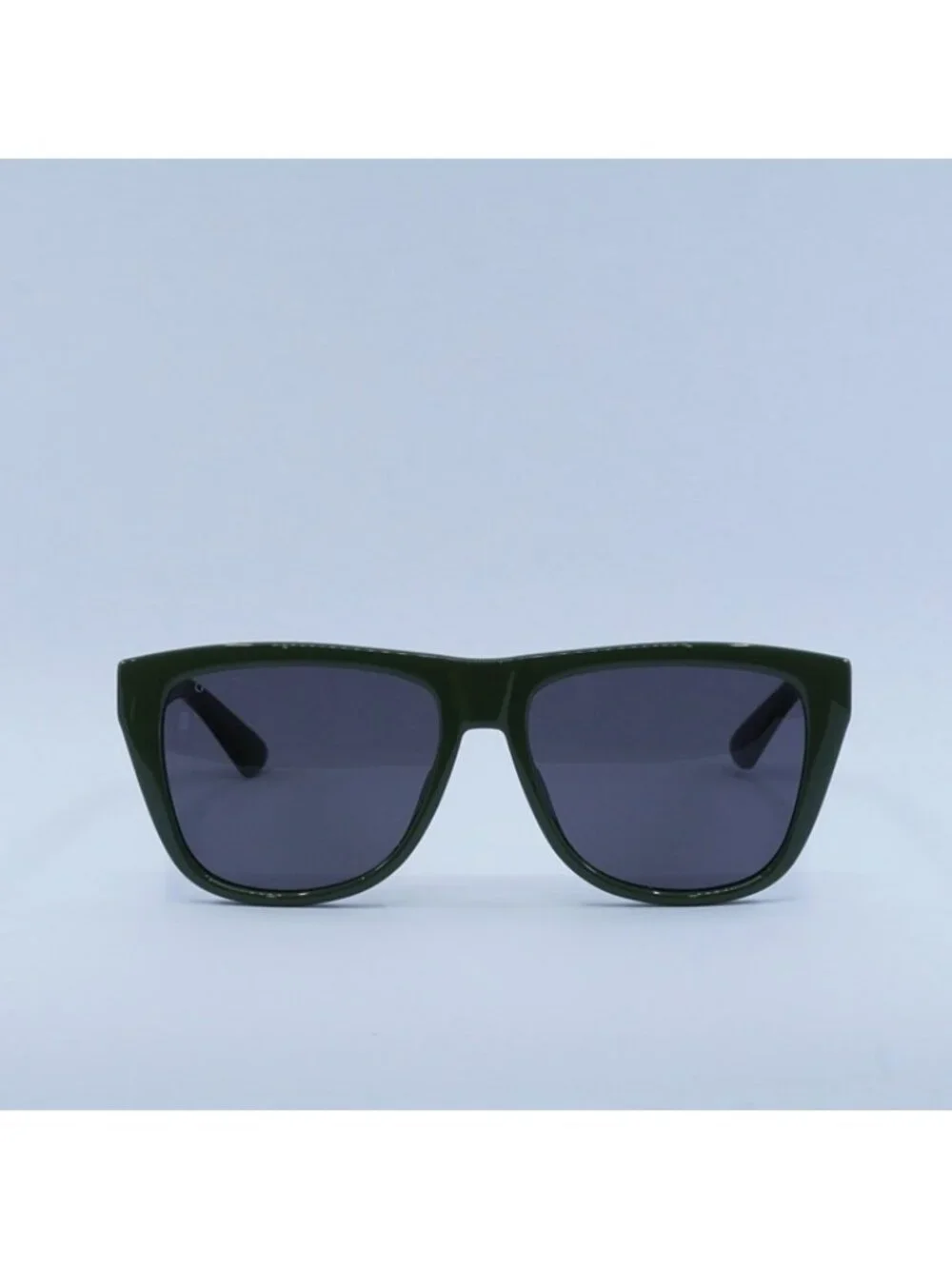 Sunglasses Gucci GG1345S 007 Sunglasses Green Square Frame, Grey Lenses